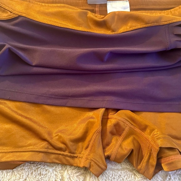 Nike Women's Tennis Skirt in Navy and Rust Size Large - Picture 7 of 7